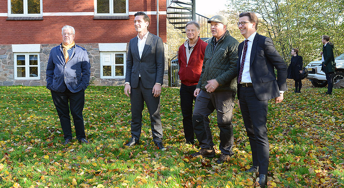 Indenrigs- og boligminister Kaare Dybvad besøgte Skovskolen Eldrupgård