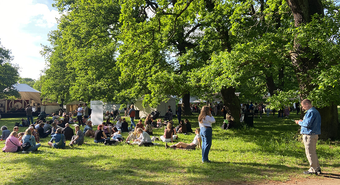 Under the oak