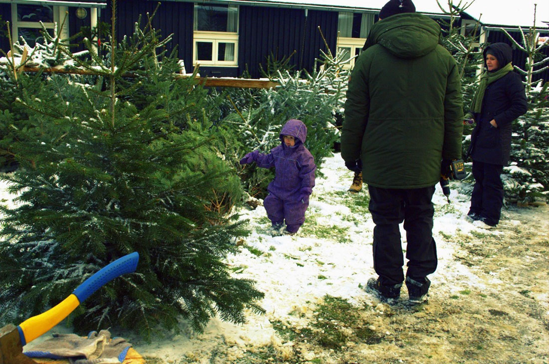 Barn til julemarked på Skovskolen